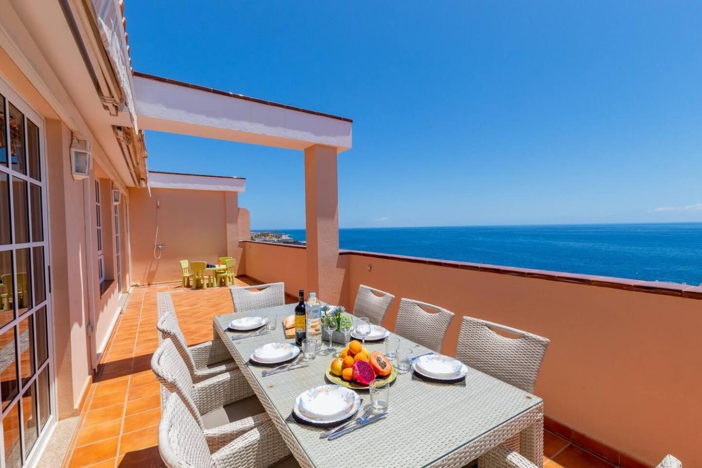 Penthouse Apt With Jacuzzi By Dream Homes Tenerife Puerto de Santiago  Exterior photo
