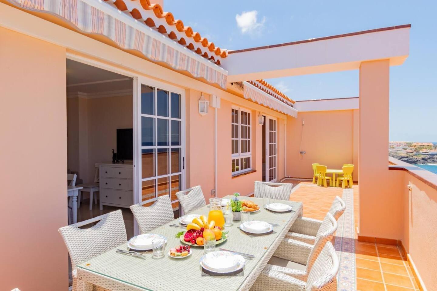 Penthouse Apt With Jacuzzi By Dream Homes Tenerife Puerto de Santiago  Exterior photo